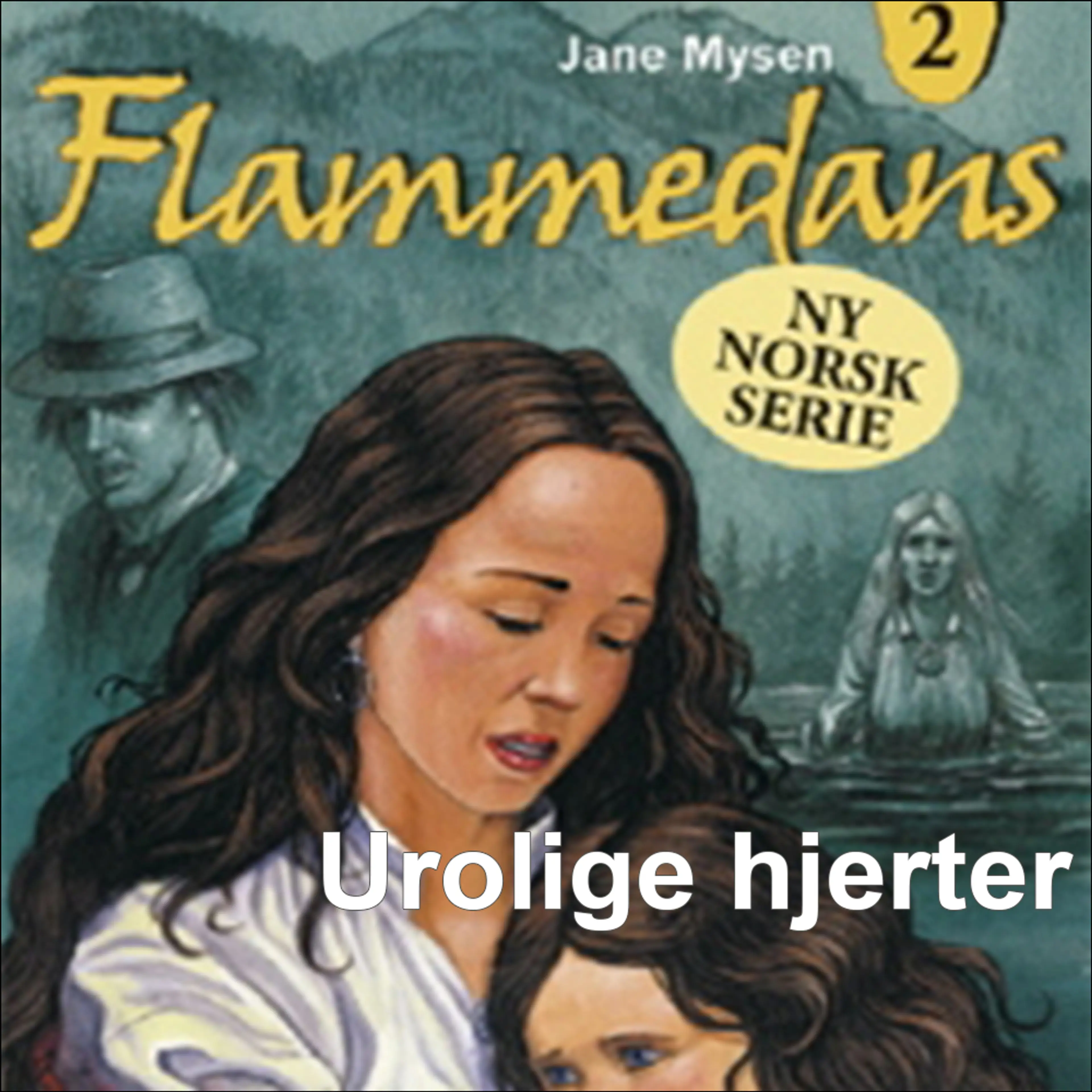 Omslag Urolige hjerter av Jane Mysen (Lydbok)