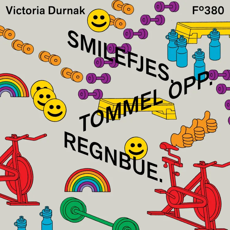 Omslag Smilefjes. Tommel opp. Regnbue. av Victoria Durnak (Lydbok)