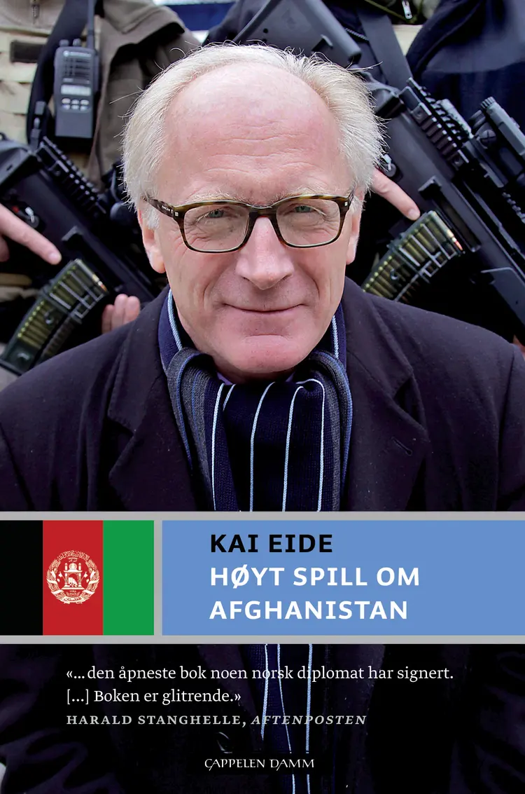 Omslag Høyt spill om Afghanistan av Kai Eide (Innbundet)