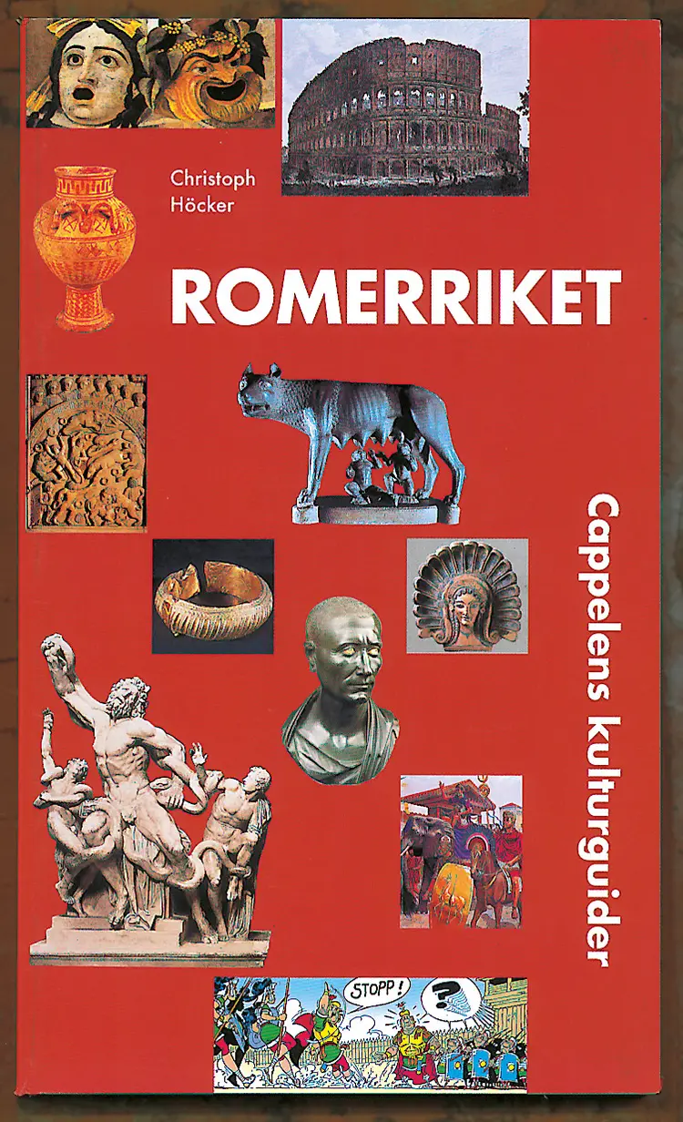 Omslag Romerriket av Christoph Höcker (Heftet)
