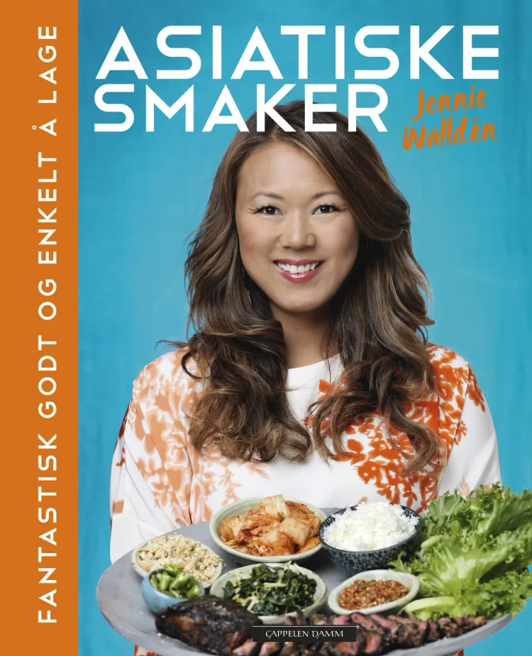 Omslag Asiatiske smaker av Jennie Walldén (Innbundet)