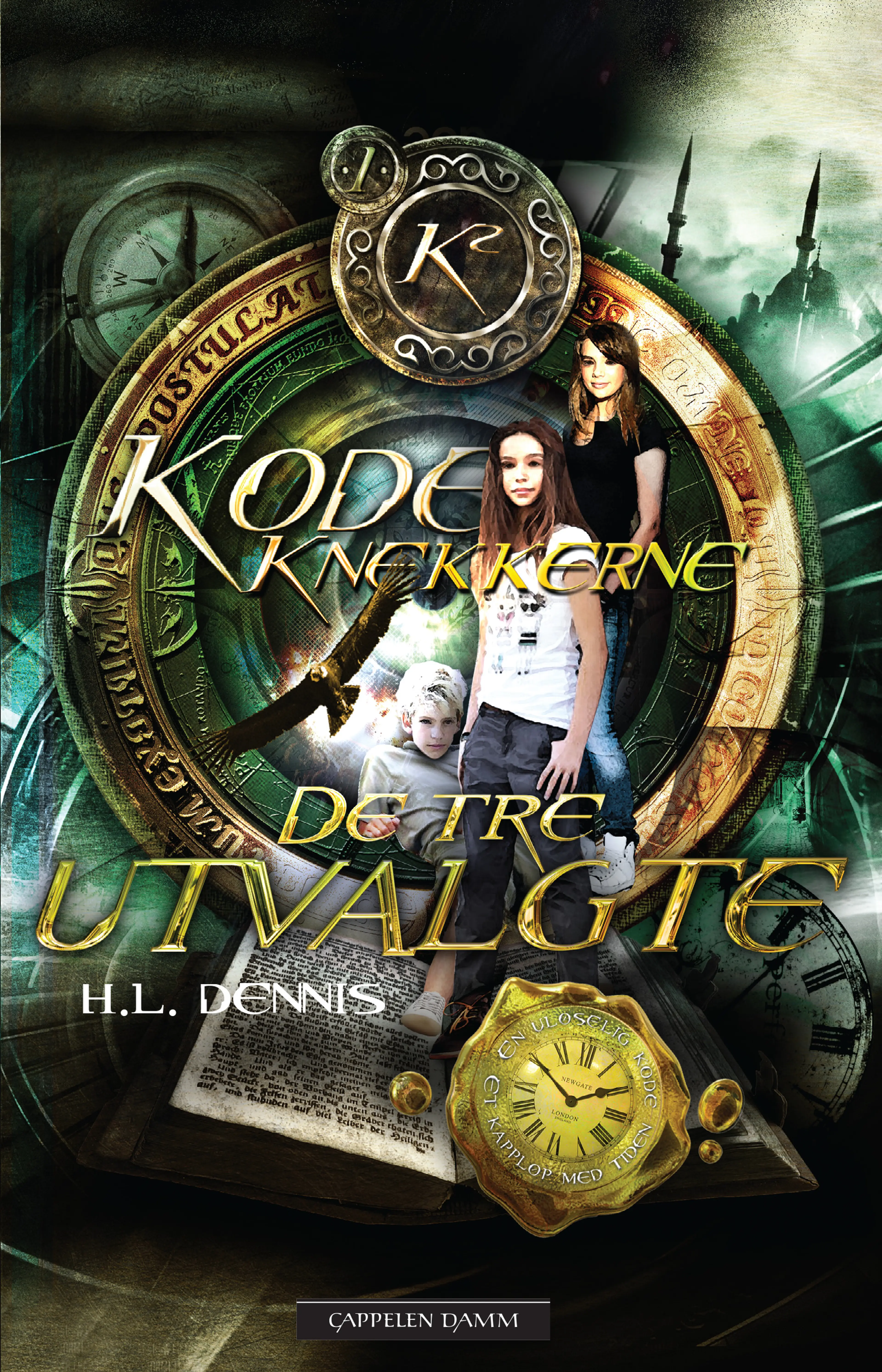 Omslag Kodeknekkerne - De tre utvalgte av H.L. Dennis (Ebok)