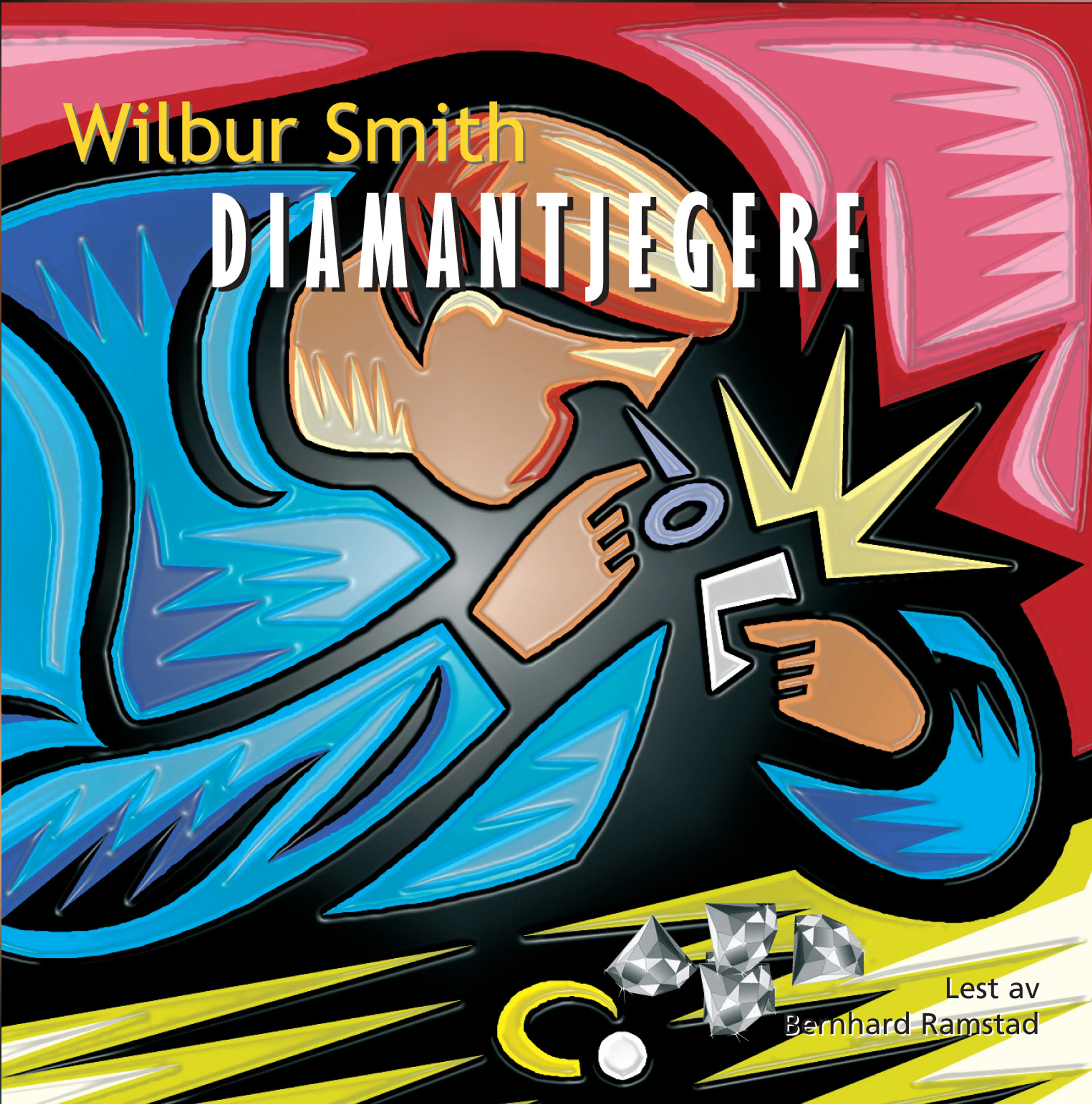 Omslag Diamantjegere av Wilbur Smith (CD)