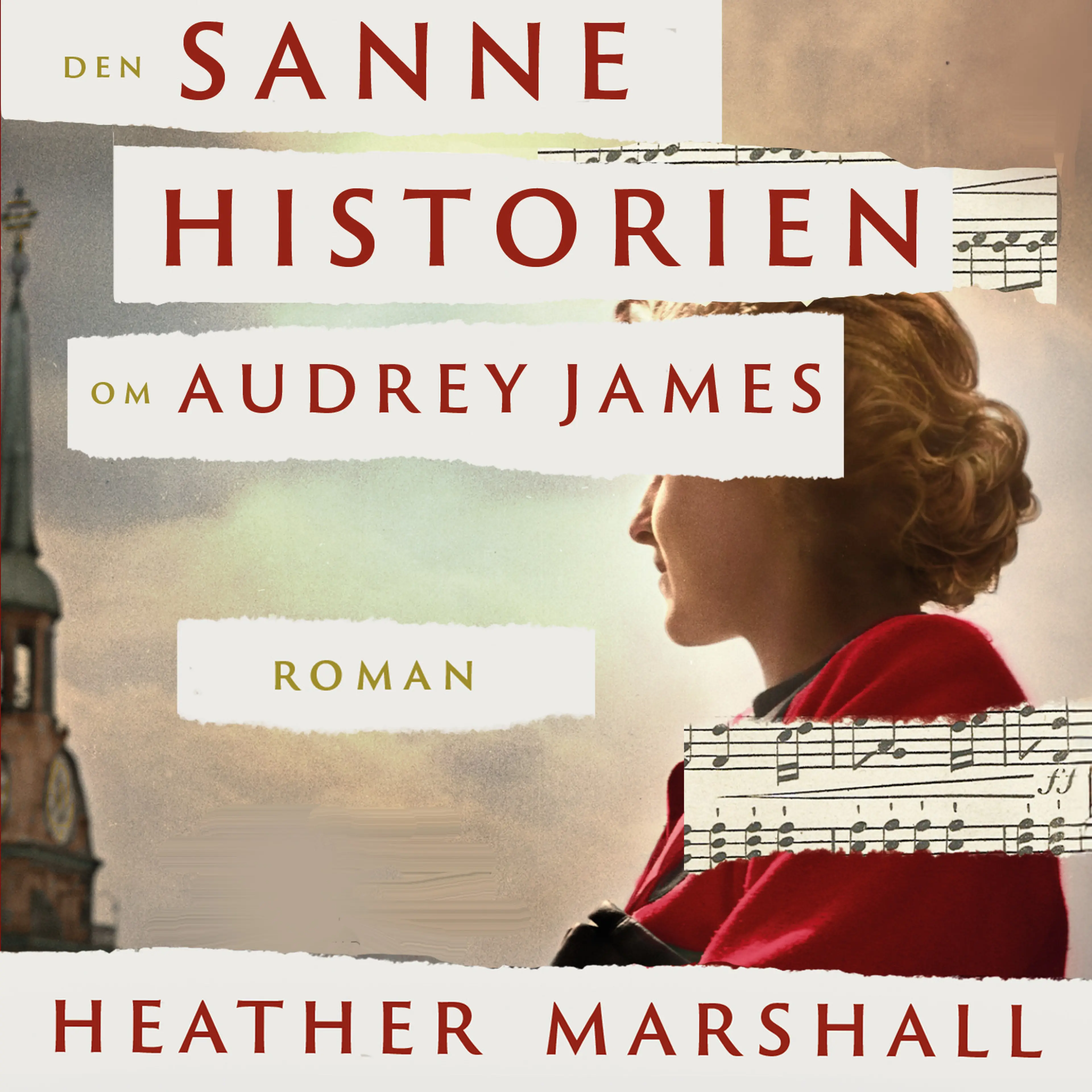 Omslag Den sanne historien om Audrey James av Heather Marshall (Lydbok)