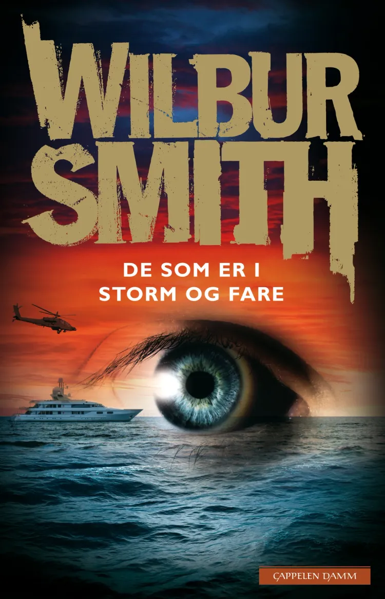 Omslag De som er storm og fare av Wilbur Smith (Ebok)