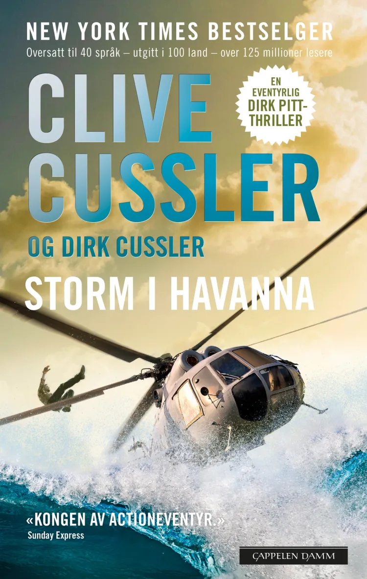 Omslag Storm i Havanna av Clive Cussler (Heftet)