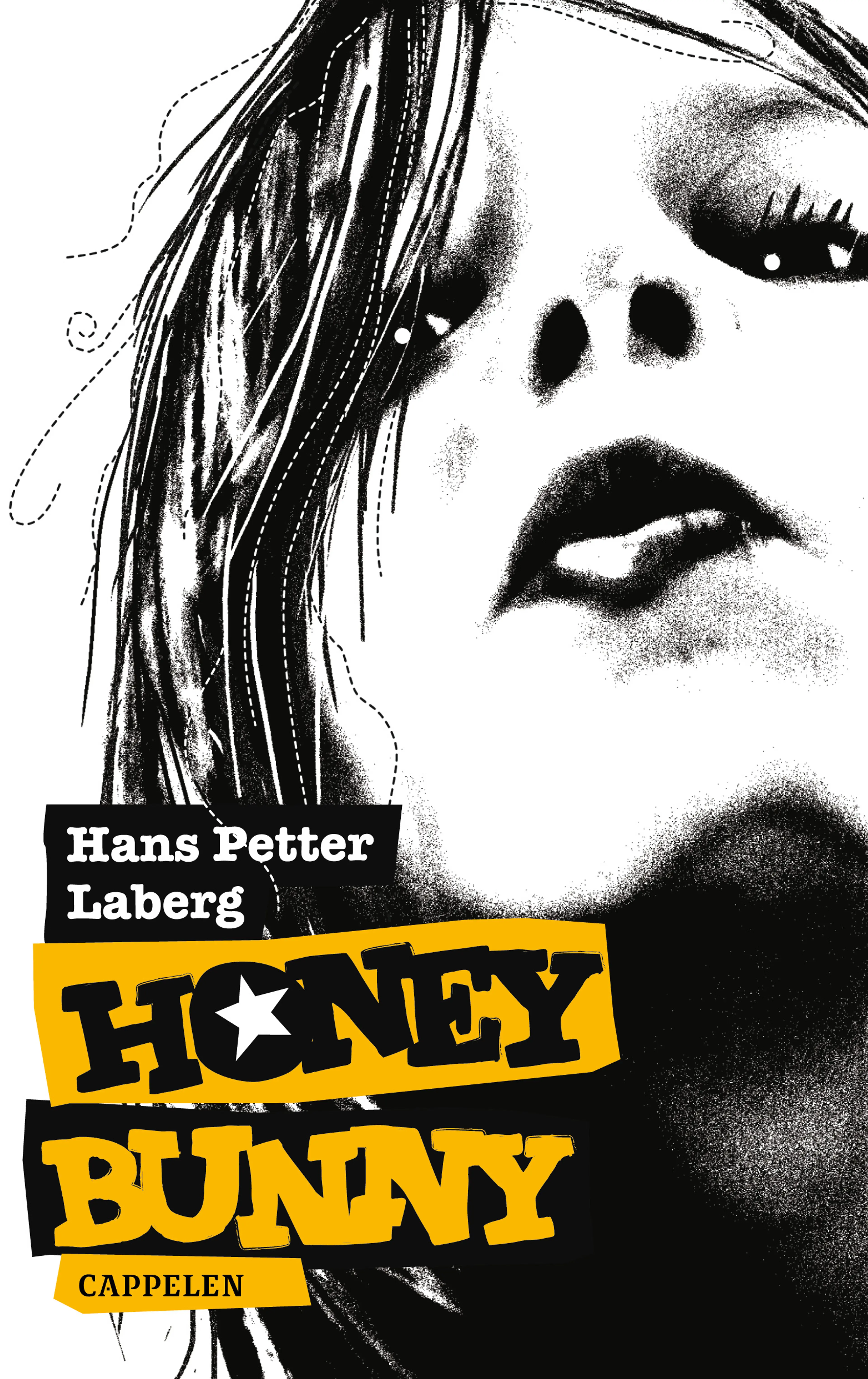 Omslag HoneyBunny av Hans Petter Laberg (Innbundet)