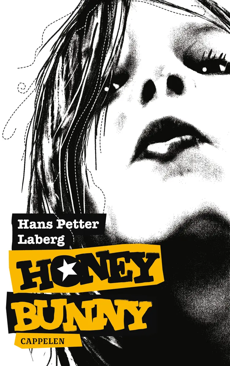 Omslag HoneyBunny av Hans Petter Laberg (Innbundet)