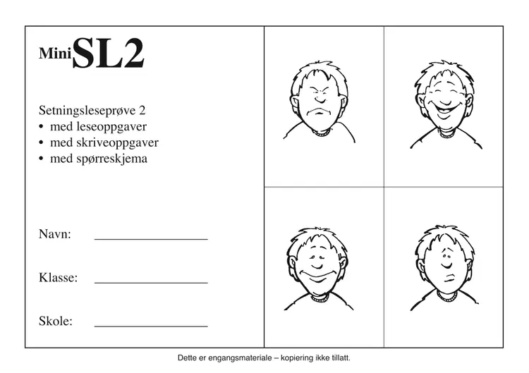 Omslag MiniSL2 (5 stk) av Jørgen Christian Nielsen (Ukjent)