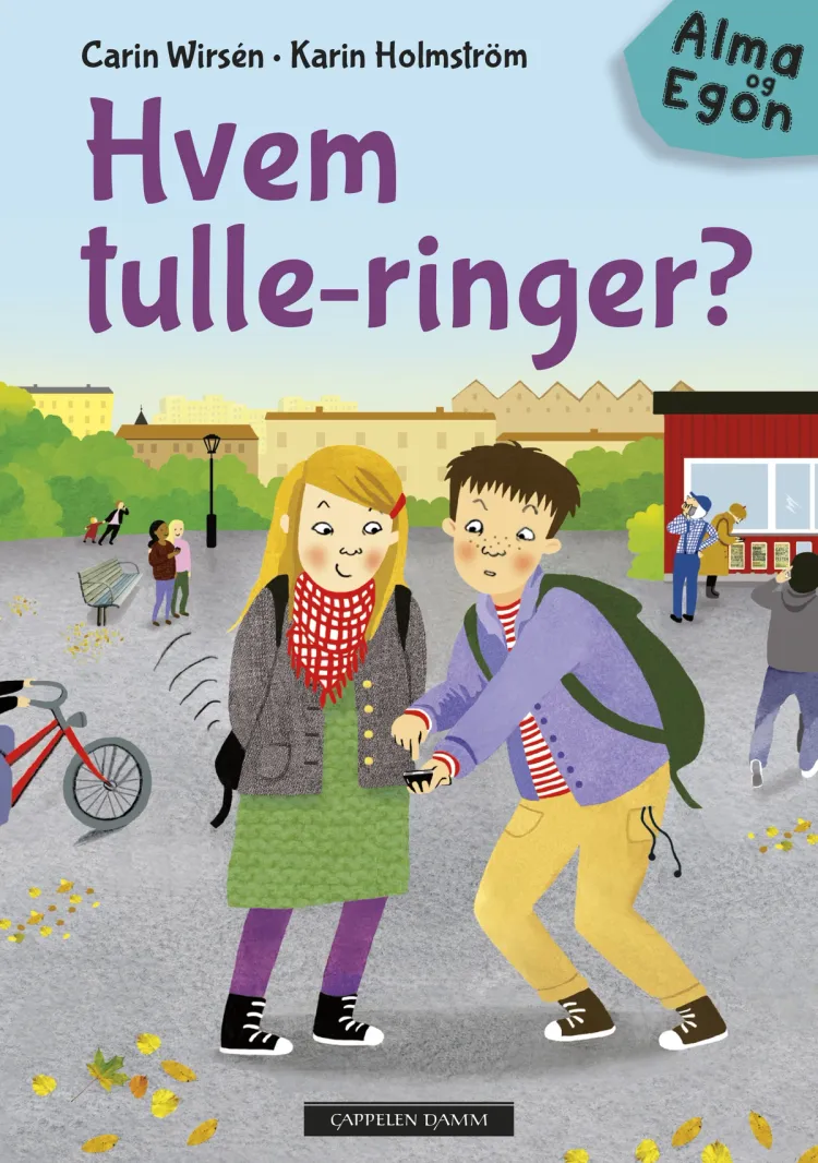 Omslag Hvem tulle-ringer? av Carin Wirsén (Innbundet)