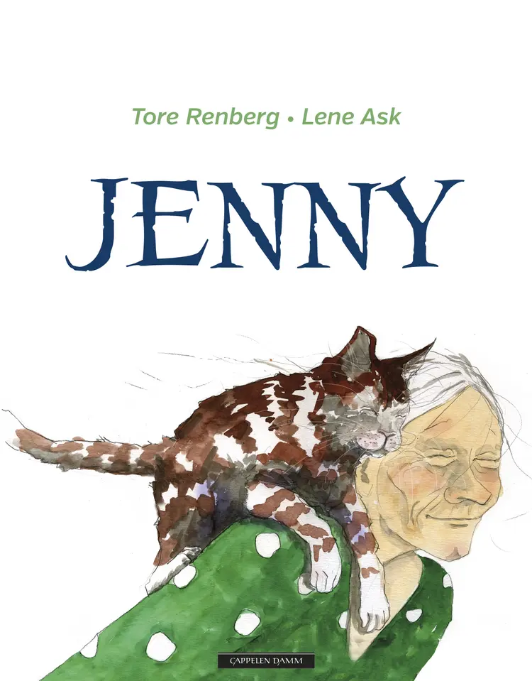 Omslag Jenny av Tore Renberg (Innbundet)