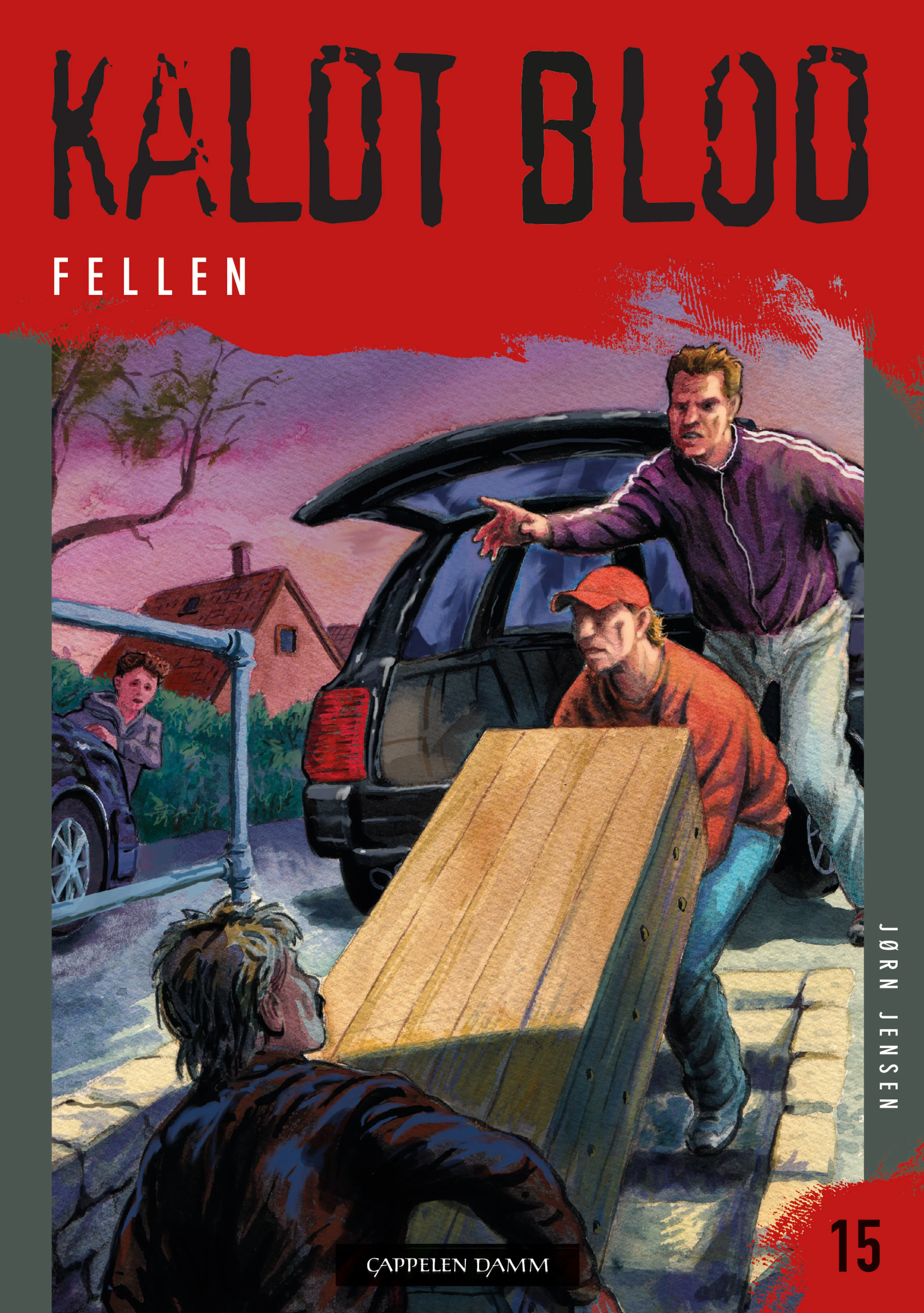 Omslag Kaldt blod 15 - Fellen av Jørn Jensen (Heftet)