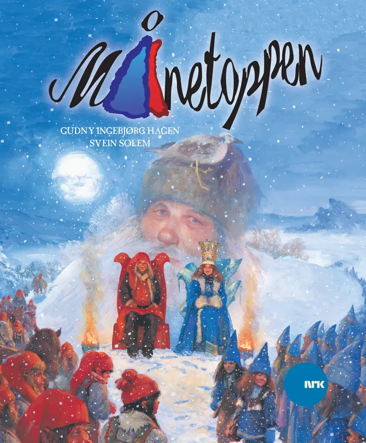 Omslag Julekalender 2010 - Jul på Månetoppen av Gudny Ingebjørg Hagen (Innbundet)
