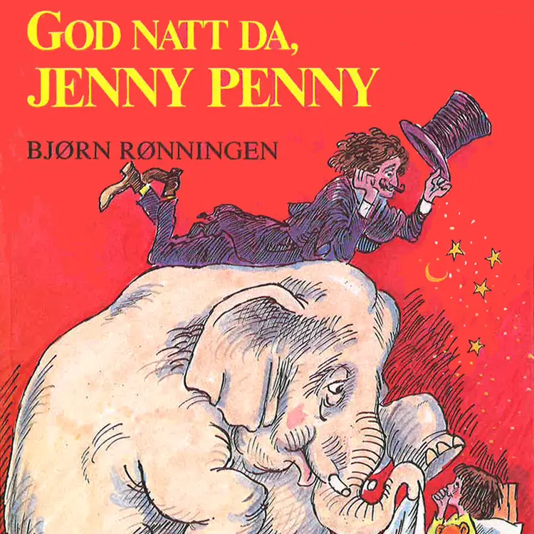 Omslag God natt da, Jenny Penny av Bjørn Rønningen (Lydbok)