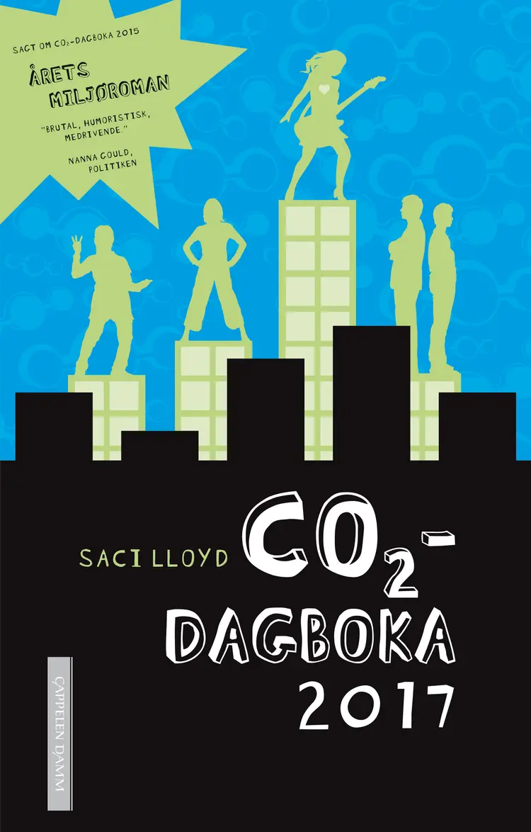 Omslag Co2-dagboka 2017 av Saci Lloyd (Innbundet)