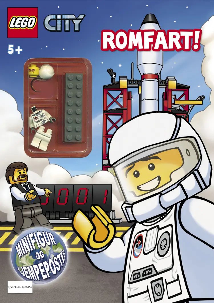Omslag LEGO® City - Romfart! (Heftet)