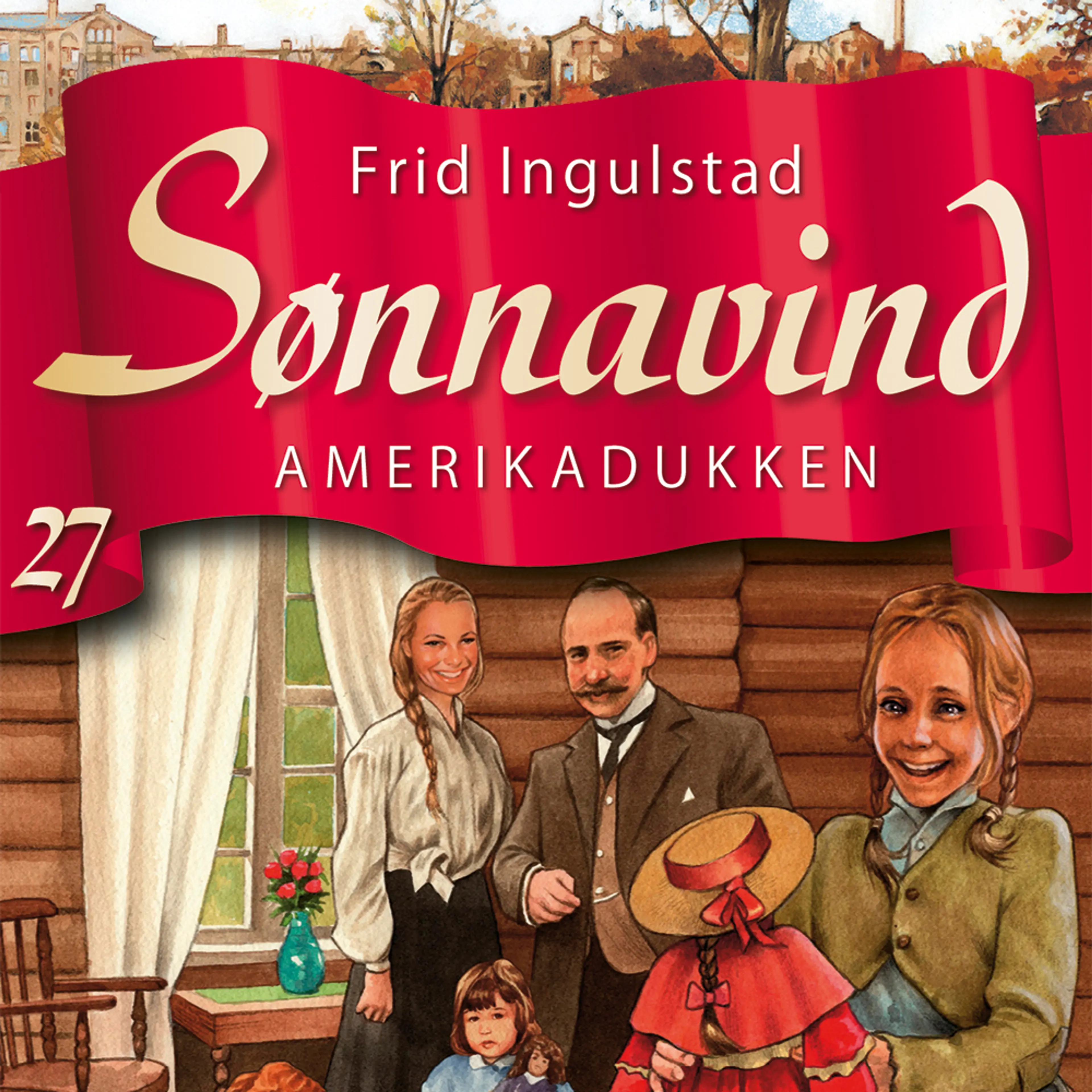 Omslag Amerikadukken av Frid Ingulstad (Lydbok)