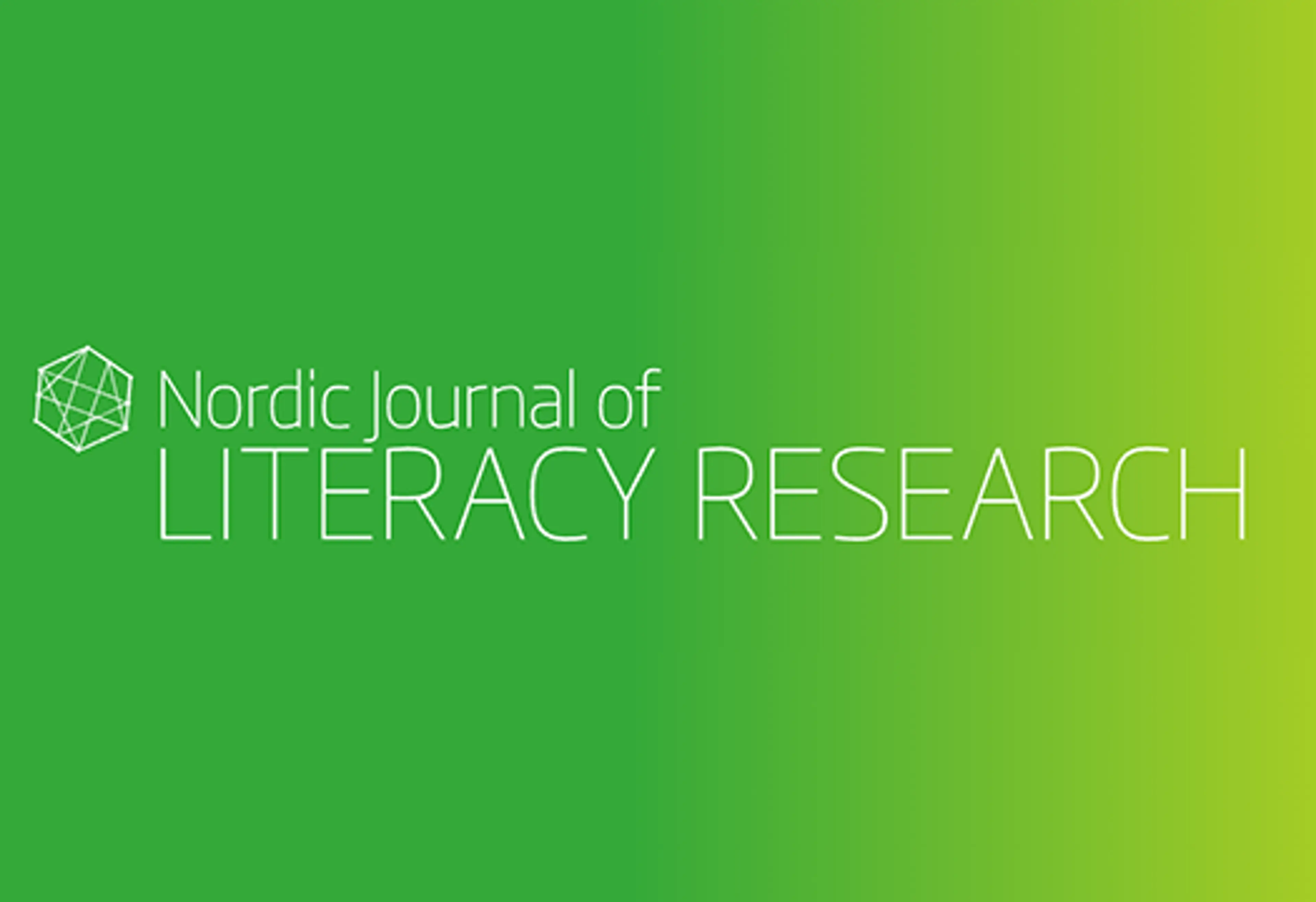 Logo for Nordic Journal of Literacy Research