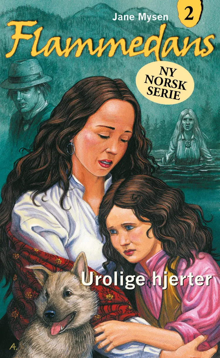 Omslag Urolige hjerter av Jane Mysen (Ebok)
