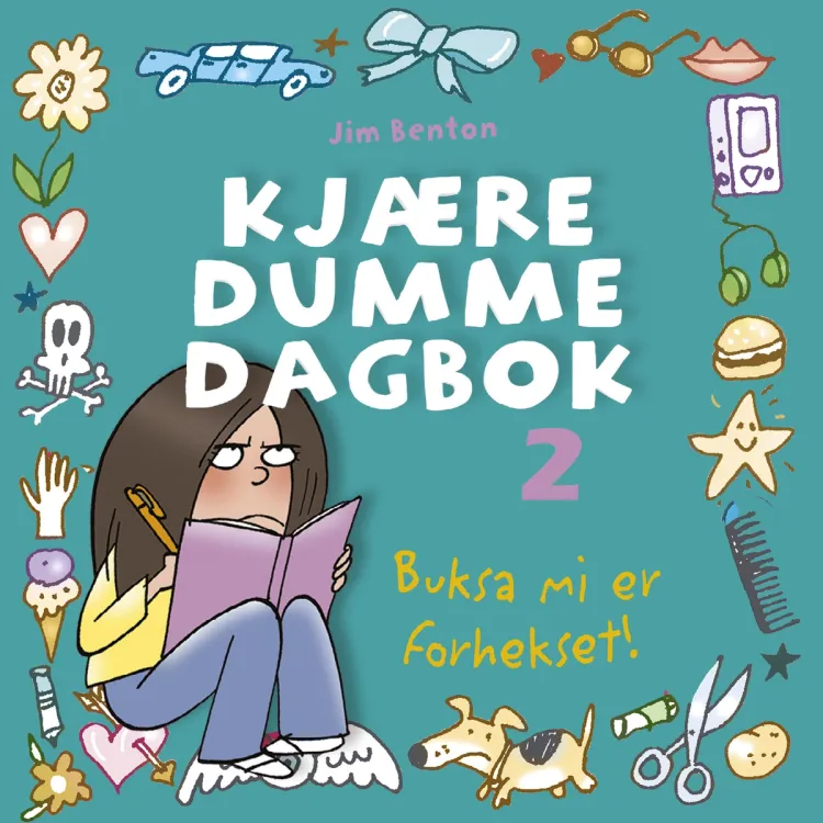 Omslag Buksa mi er forhekset av Jim Benton (Lydbok)