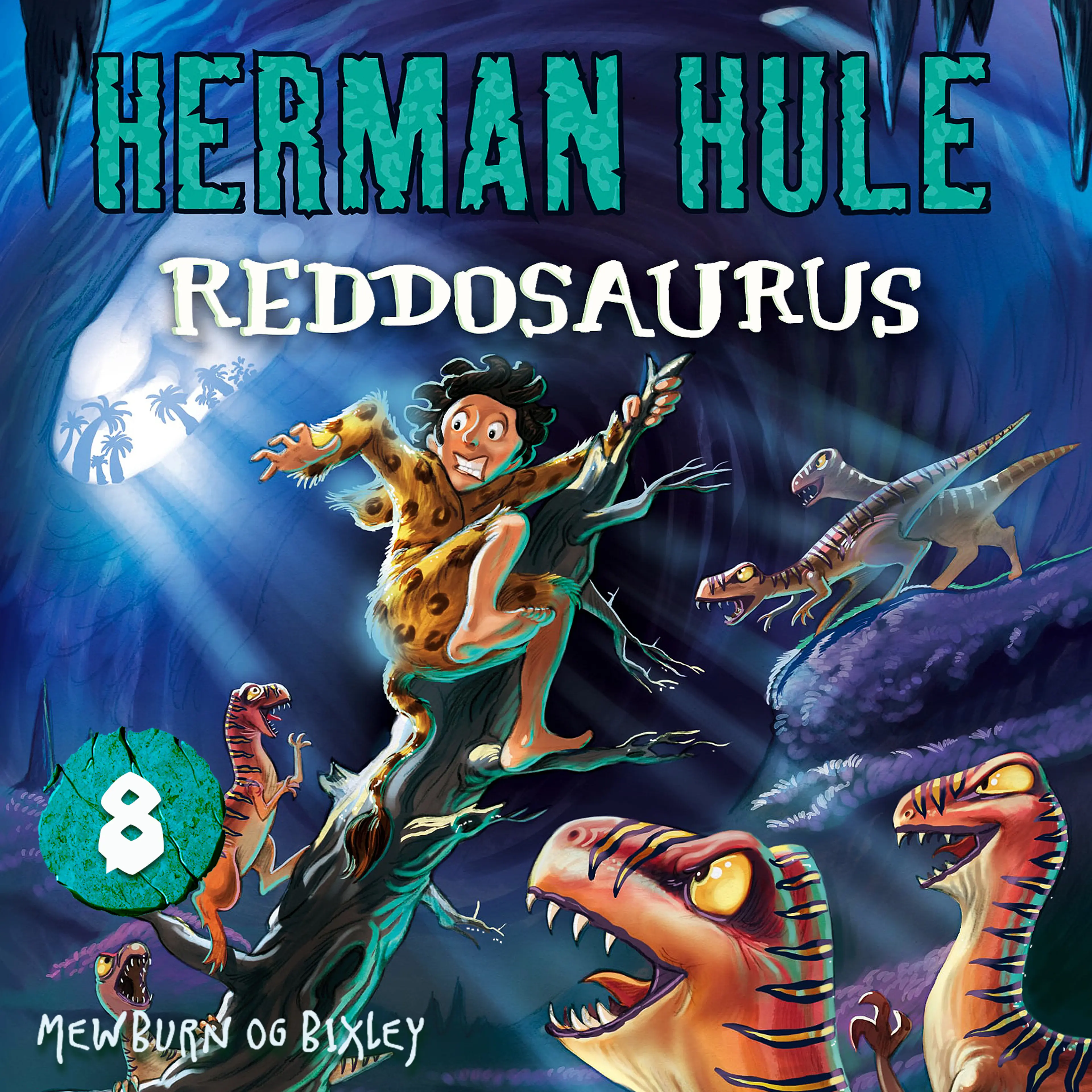 Omslag Herman Hule - Reddosaurus av Kyle Mewburn (Lydbok)