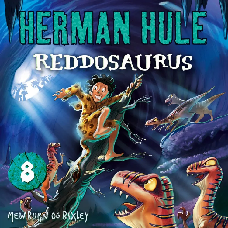 Omslag Herman Hule - Reddosaurus av Kyle Mewburn (Lydbok)
