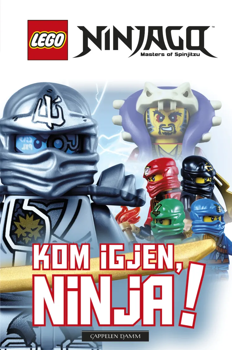 Omslag LEGO® NINJAGO™ - Kom igjen, Ninja! av Julia March (Innbundet)
