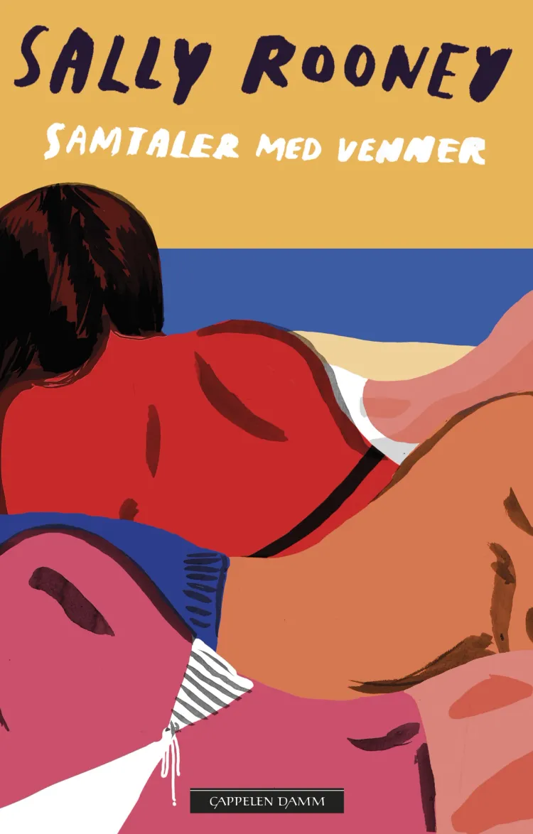 Omslag Samtaler med venner av Sally Rooney (Innbundet)