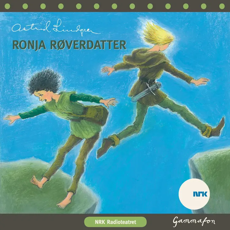 Omslag Ronja Røverdatter - Barnetimen for de minste av Astrid Lindgren (Lydbok)