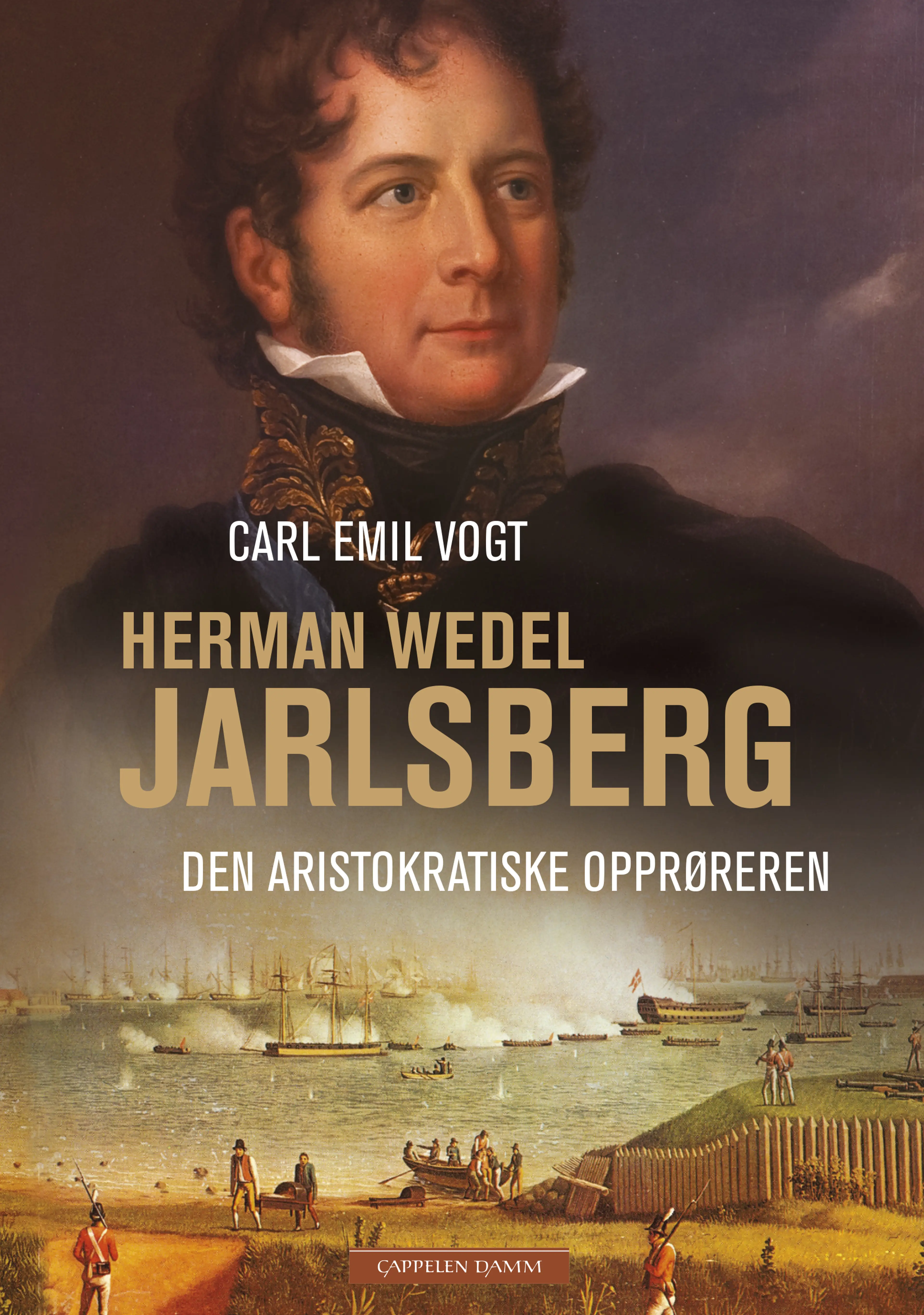 Omslag Herman Wedel Jarlsberg av Carl Emil Vogt (Innbundet)