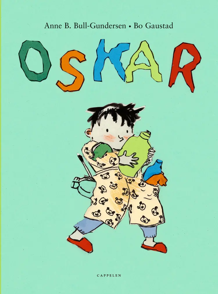 Omslag Oskar av Anne B. Bull-Gundersen og Bo Gaustad (Innbundet)