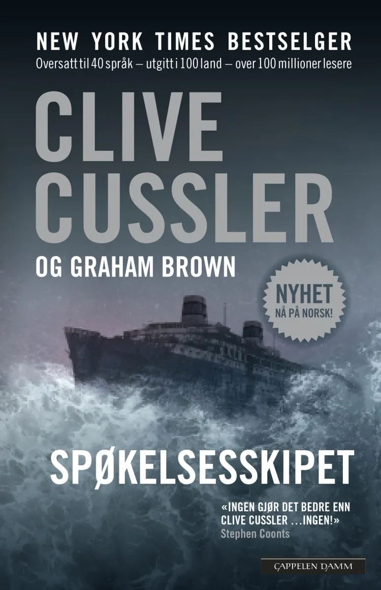 Omslag Spøkelsesskipet av Clive Cussler og Graham Brown (Ebok)