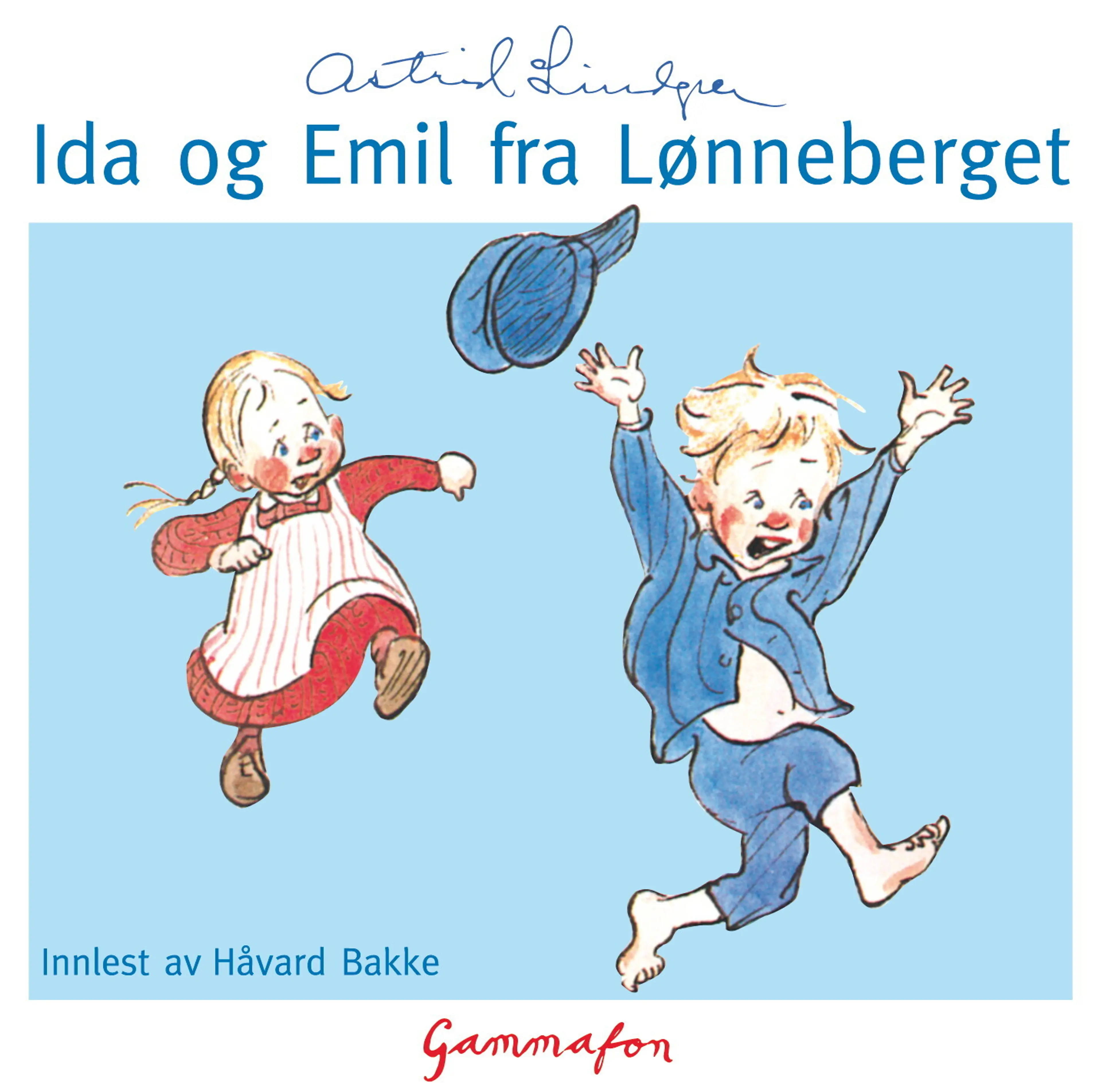 Omslag Ida og Emil fra Lønneberget av Astrid Lindgren (Lydbok)
