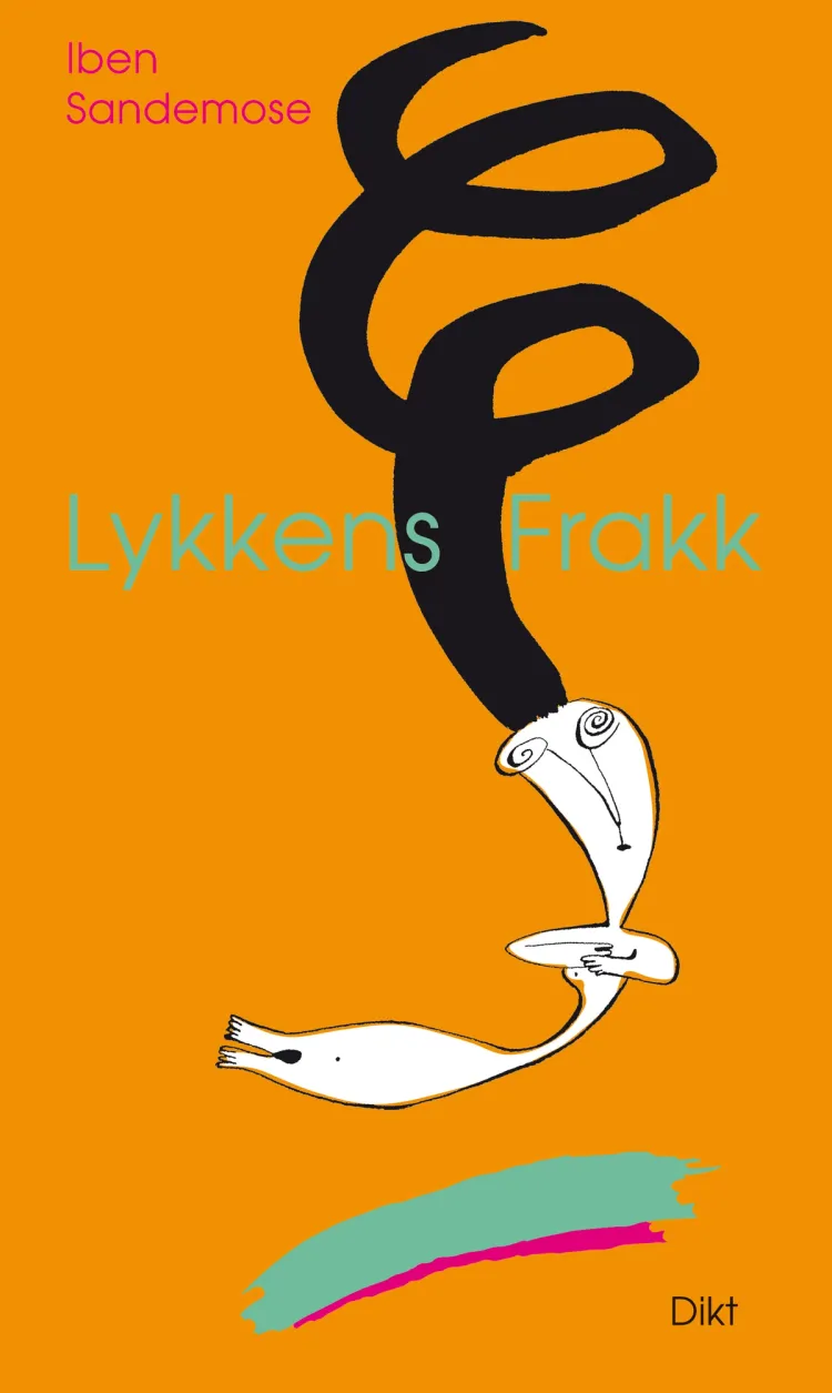 Omslag Lykkens frakk av Iben Sandemose (Innbundet)
