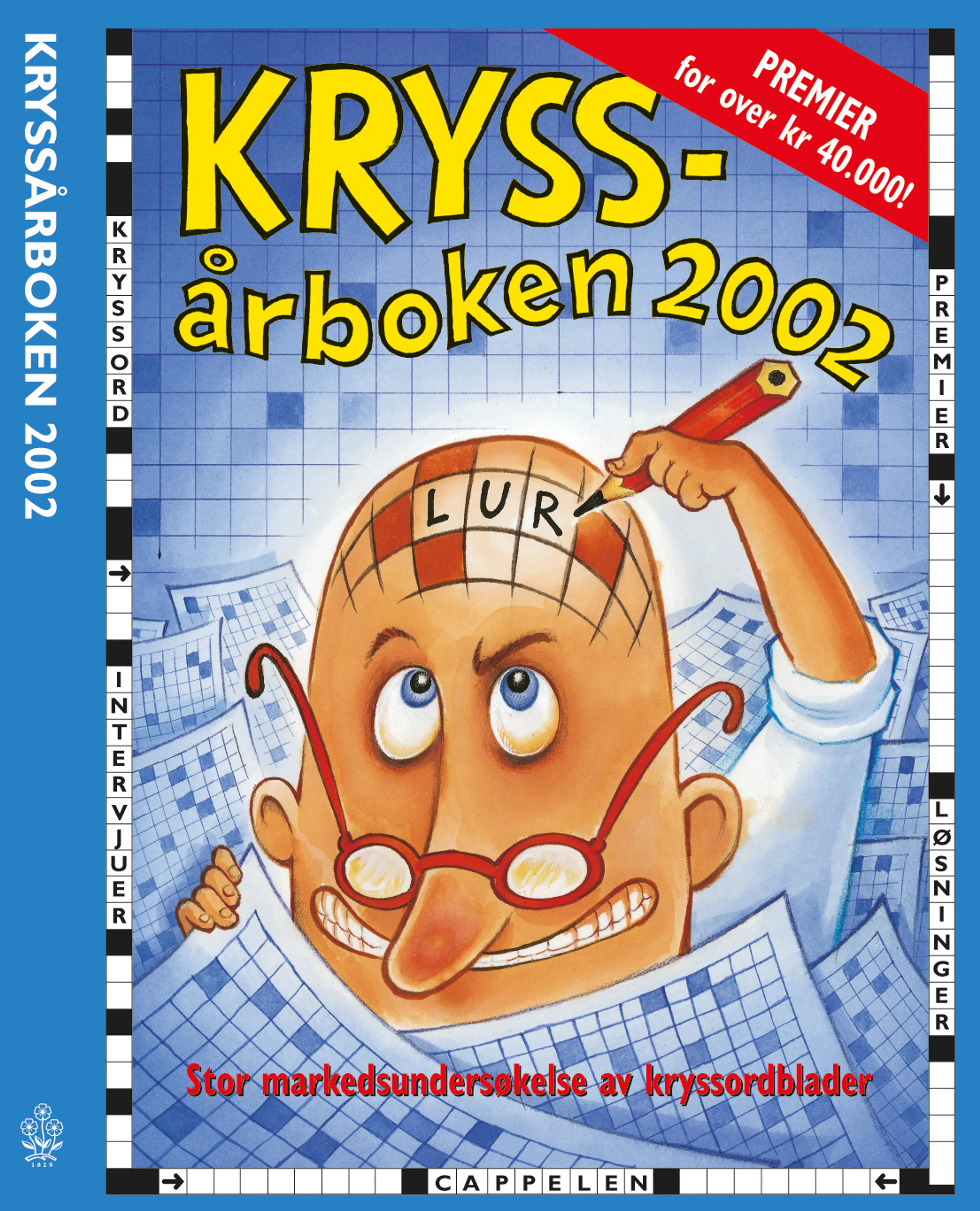 Omslag Kryssårboken 2002 av Jarle Schwach (Heftet)