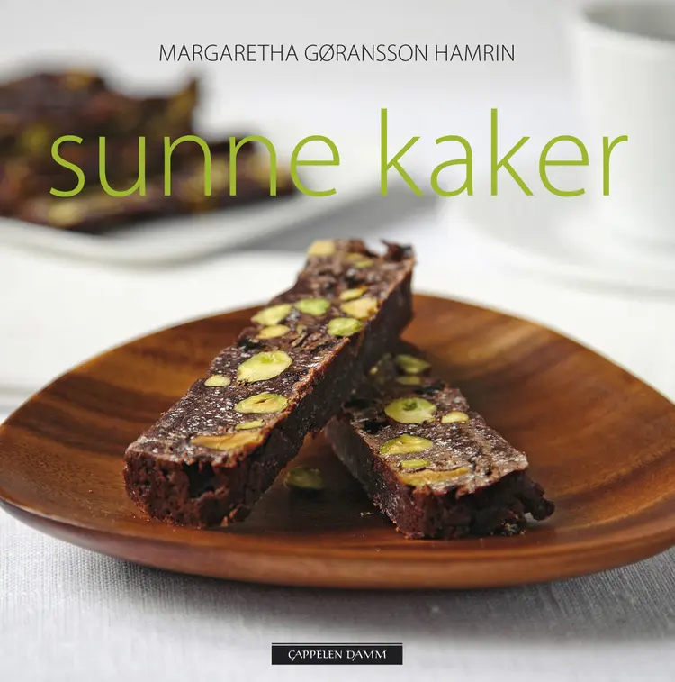Omslag Sunne kaker av Margaretha Gøransson Hamrin (Innbundet)