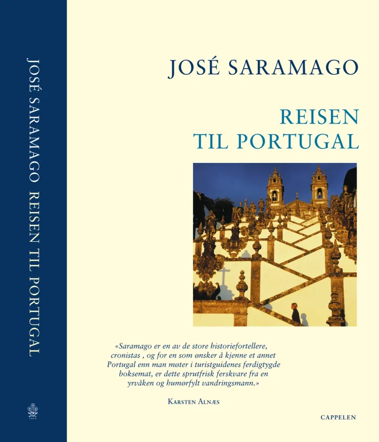 Omslag Reisen til Portugal av José Saramago (Innbundet)