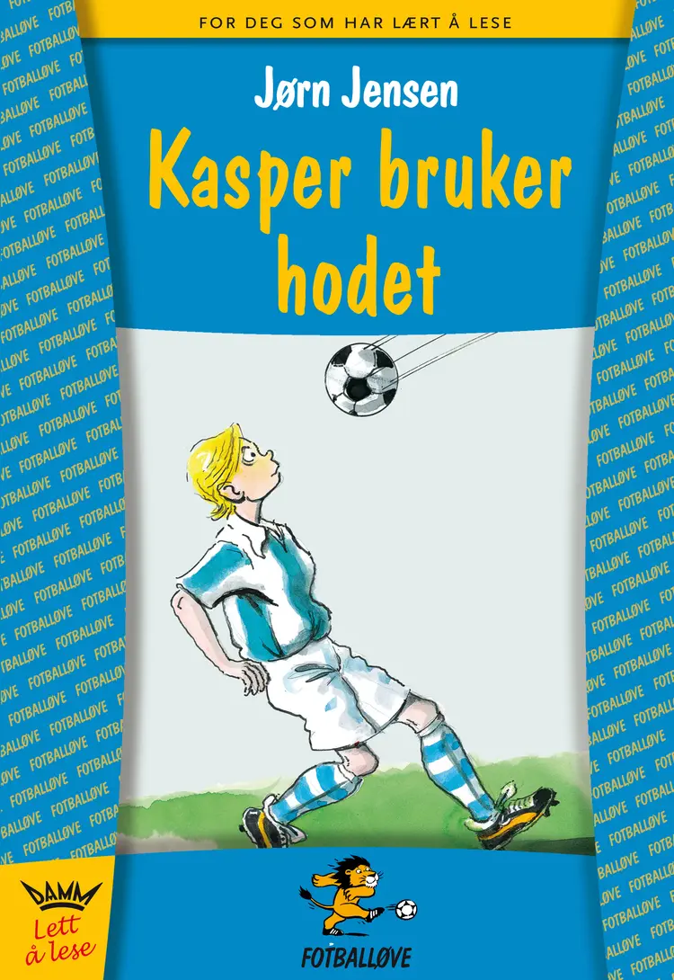 Omslag Kasper bruker hodet av Jørn Jensen (Innbundet)