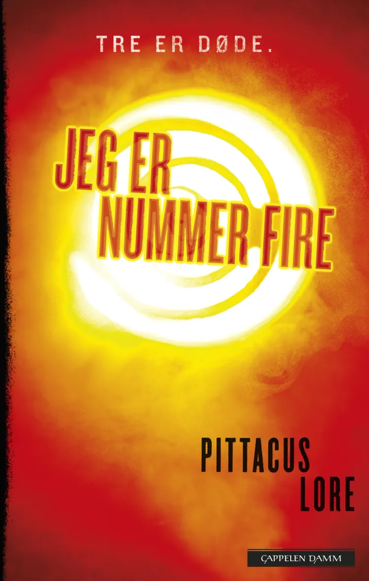 Omslag Jeg er nummer fire av Pittacus Lore (Ebok)