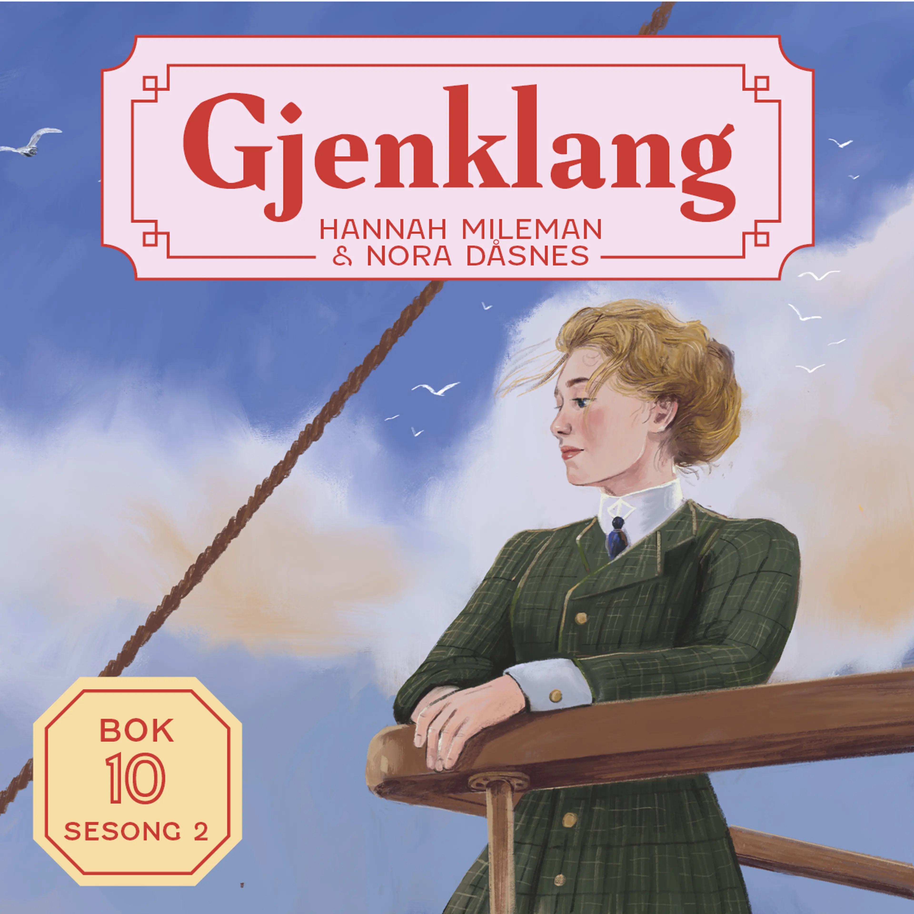 Omslag Reisen hjem av Nora Dåsnes og Hannah Mileman (Lydbok)