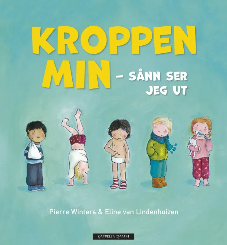 Omslag Kroppen min - sånn ser jeg ut av Pierre Winters (Innbundet)