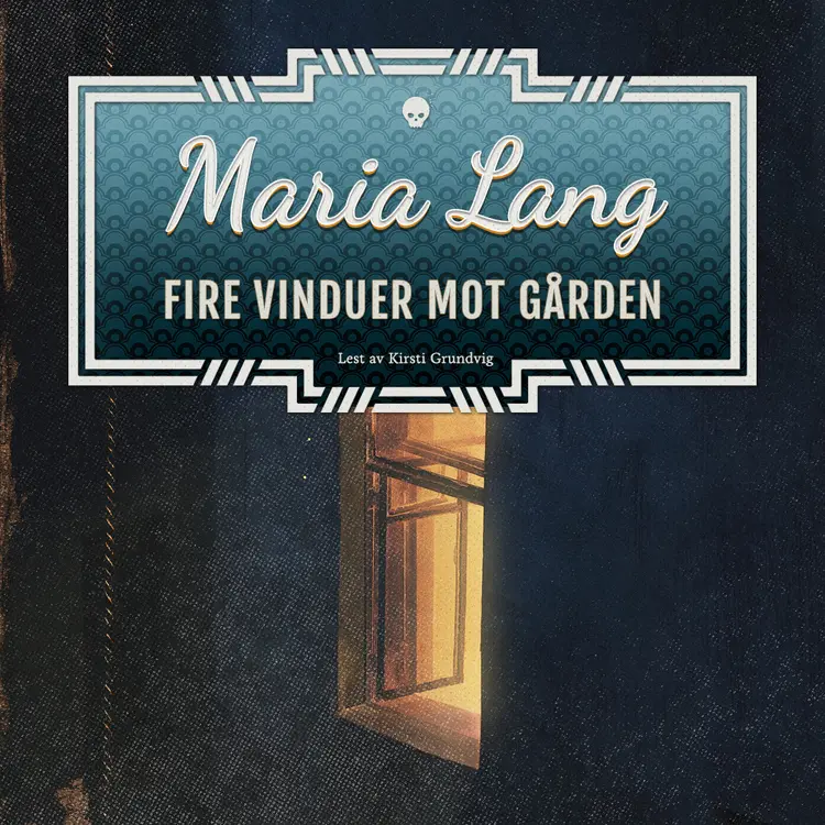 Omslag Fire vinduer mot gården av Maria Lang (Lydbok)