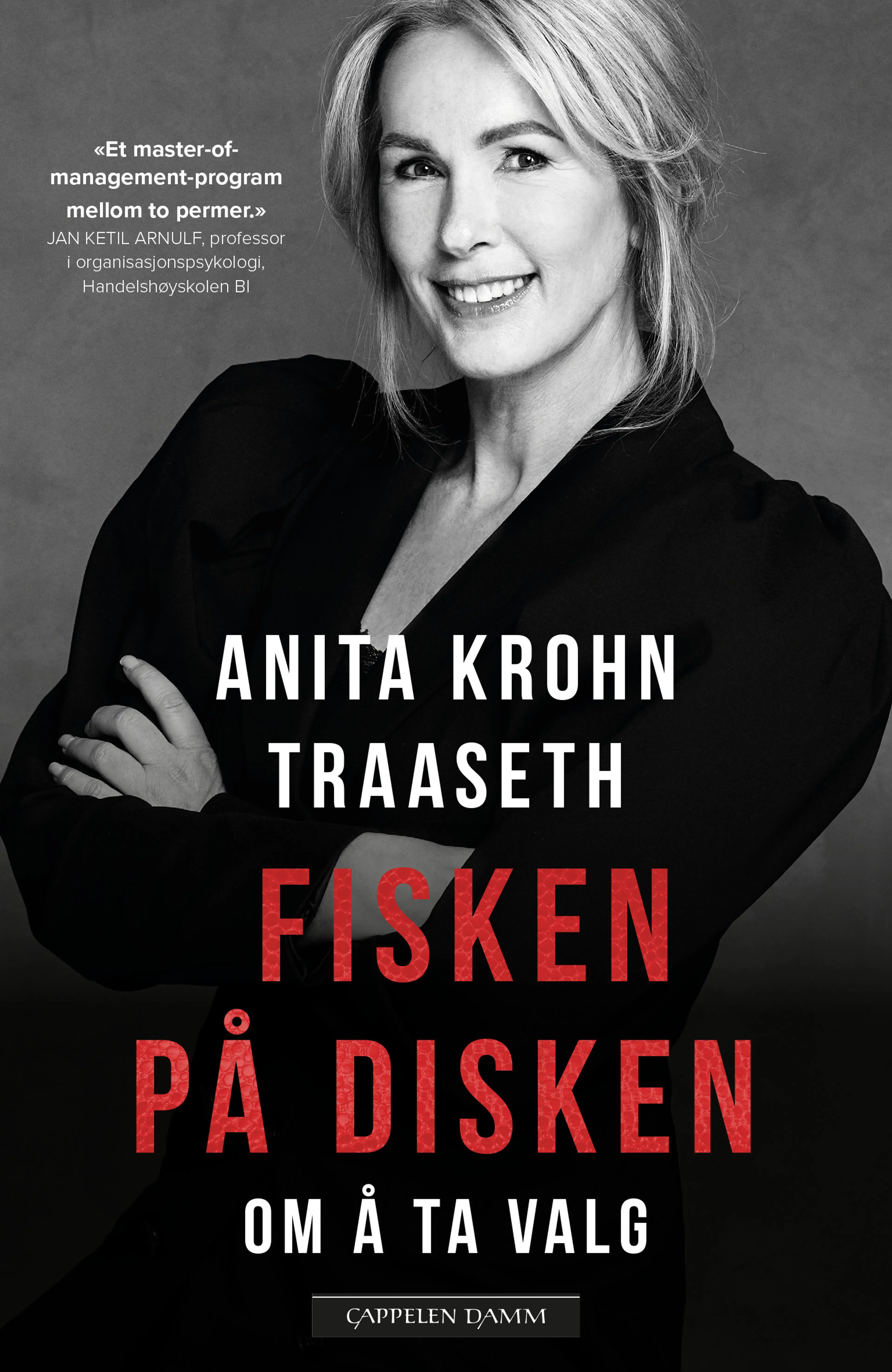 Omslag Fisken på disken av Anita Krohn Traaseth (Heftet)