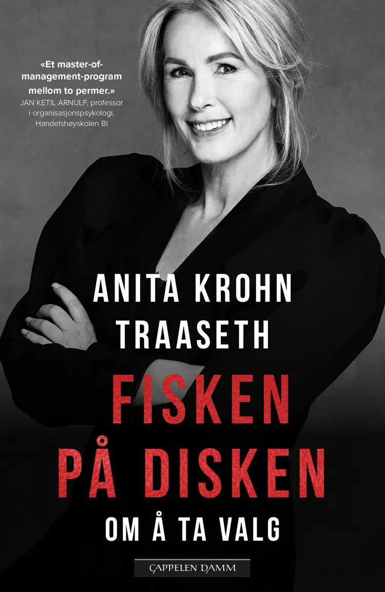 Omslag Fisken på disken av Anita Krohn Traaseth (Heftet)