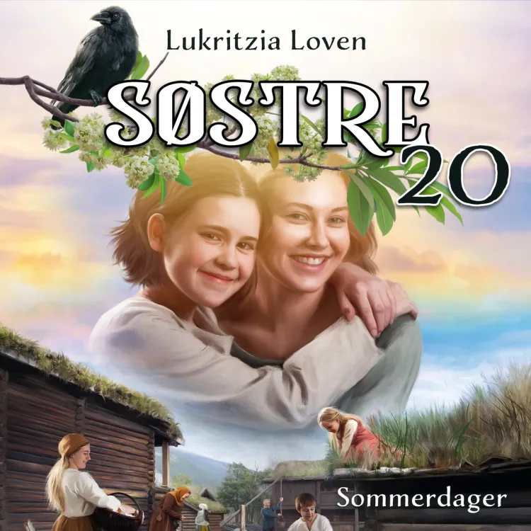 Omslag Sommerdager av Lukritzia Loven (Lydbok)