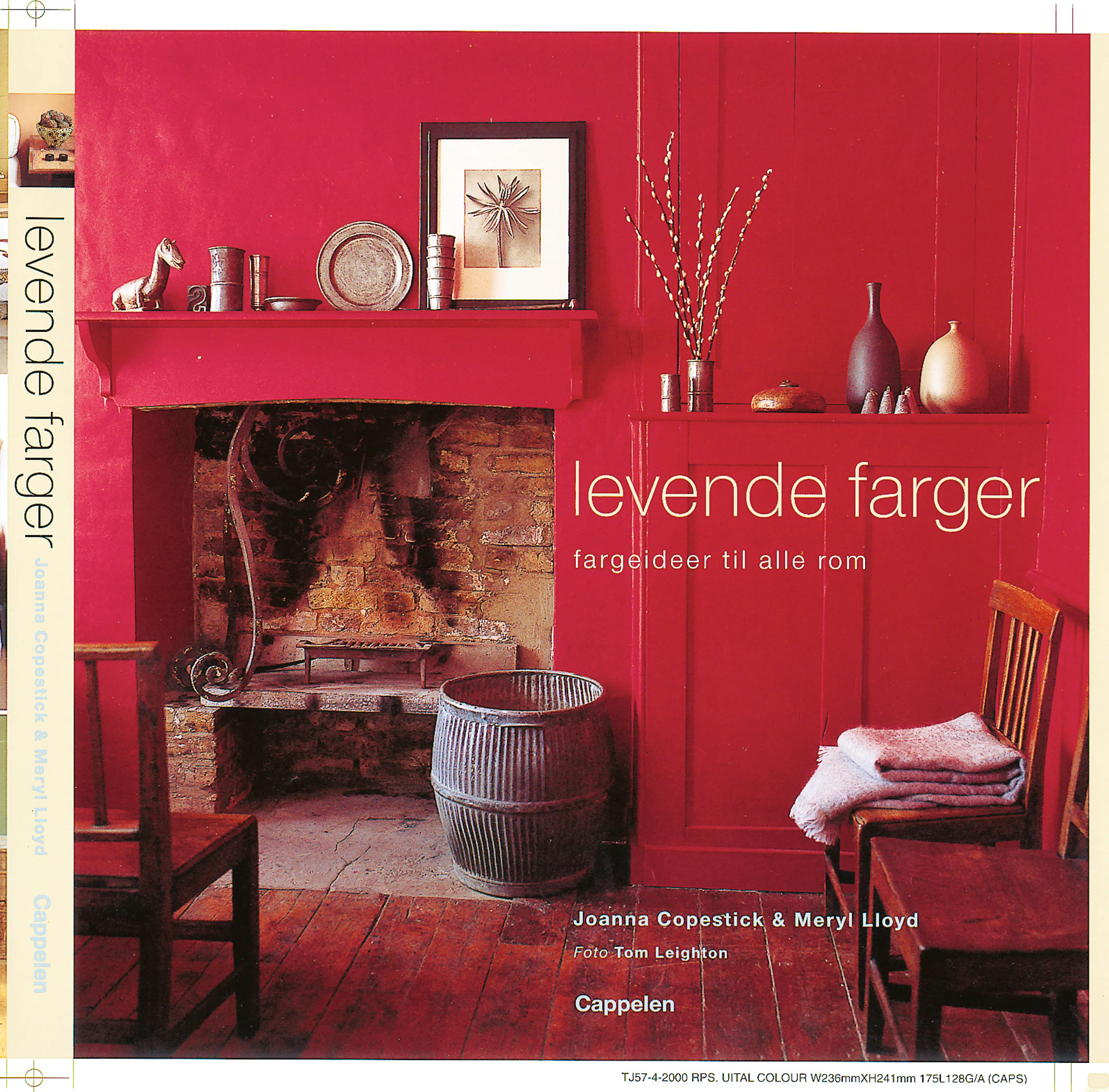 Omslag Levende farger (Innbundet)