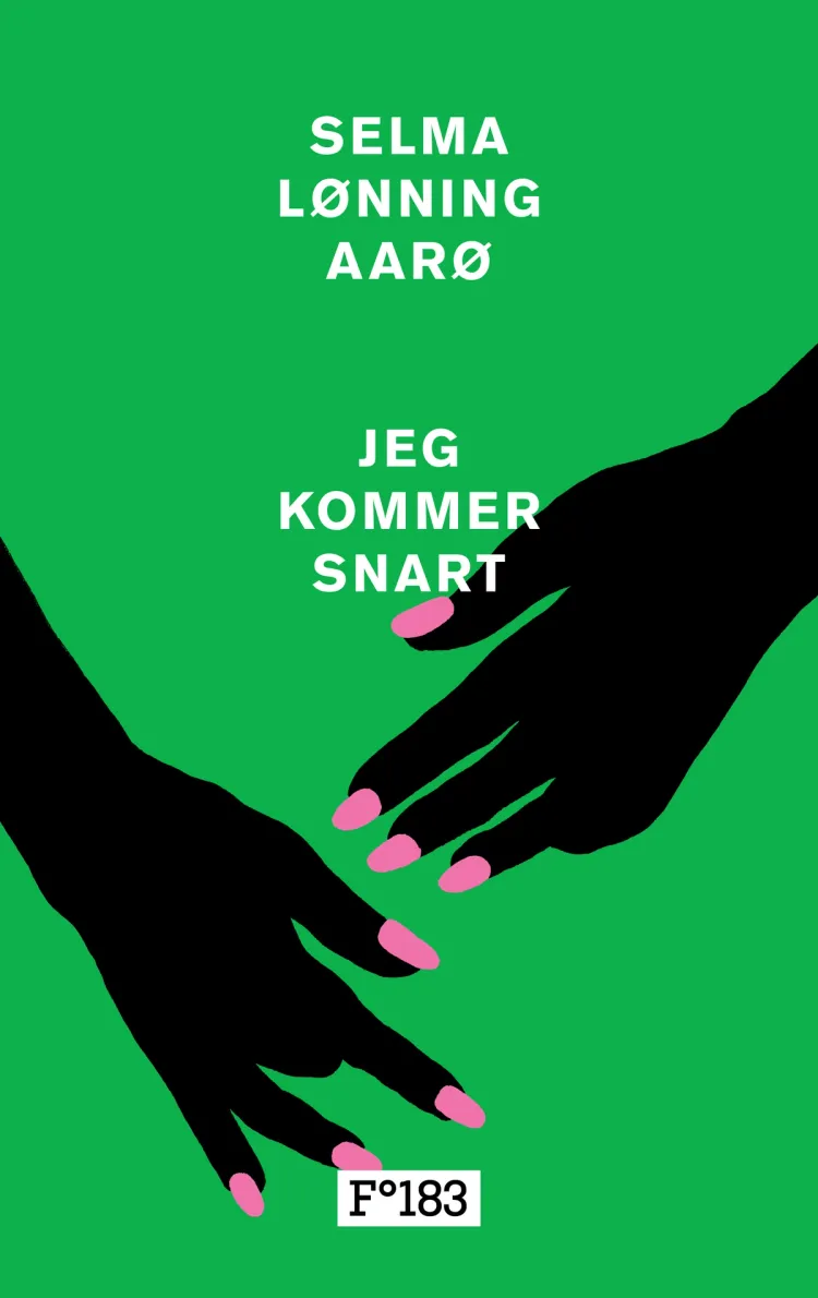 Omslag Jeg kommer snart av Selma Lønning Aarø (Innbundet)