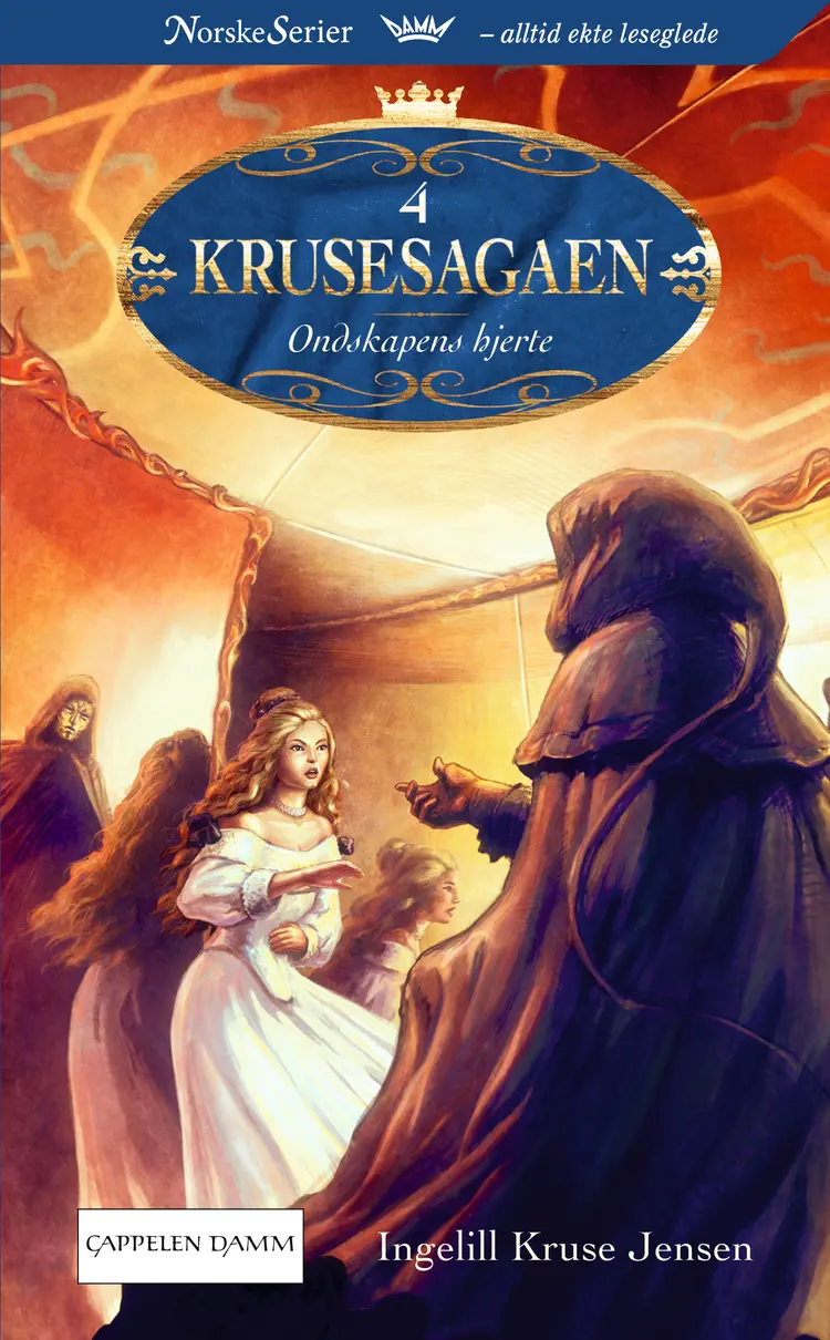 Omslag Ondskapens hjerte av Ingelill Kruse Jensen (Ebok)