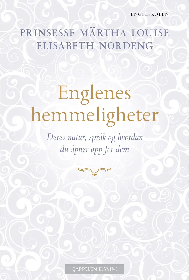 Omslag Englenes hemmeligheter av Prinsesse Märtha Louise og Elisabeth Nordeng (Innbundet)