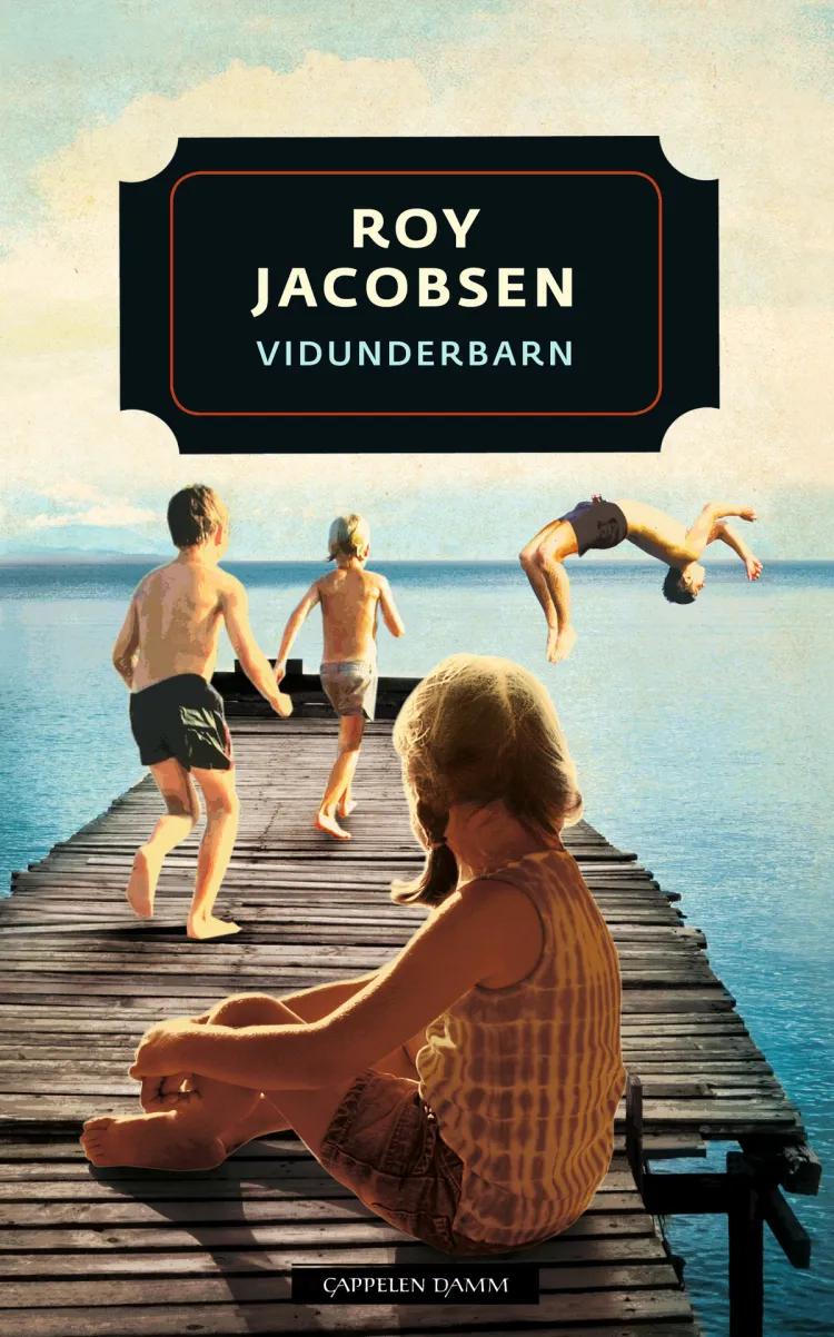 Omslag Vidunderbarn av Roy Jacobsen (Innbundet)